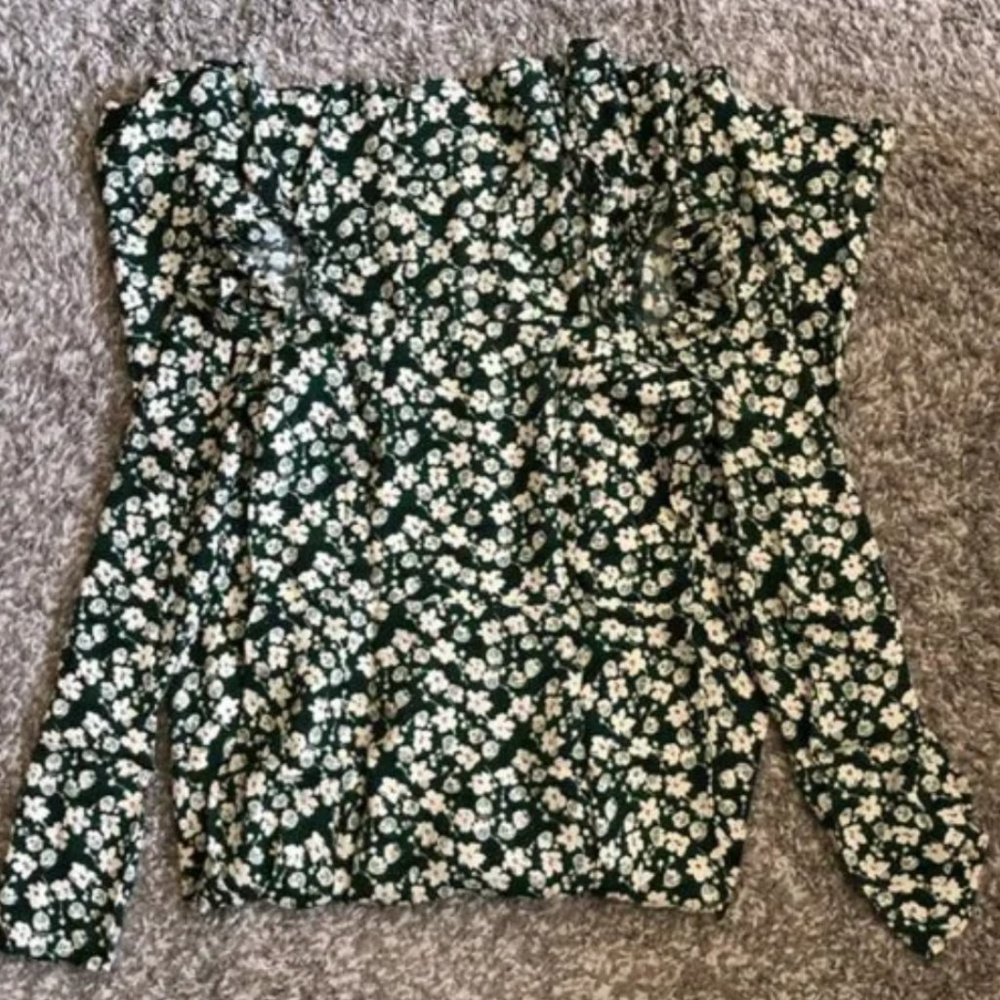 Reformation Sigmund Dress - Cilantro - Picture 3 of 5